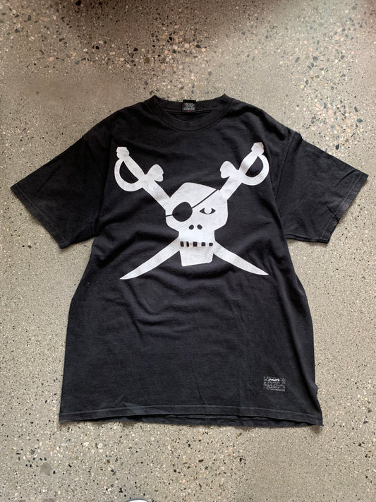 (L) Mid 2000s Stussy Pirate Tee