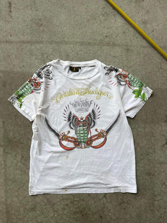 (L/XL) Christian Audigier Tee