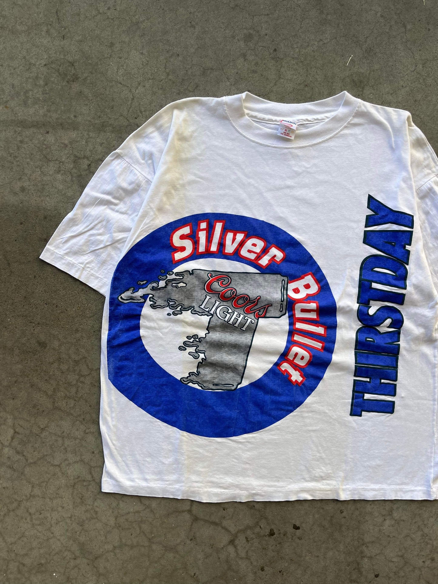 (2X) Vintage Coors Silver Bullet Tee