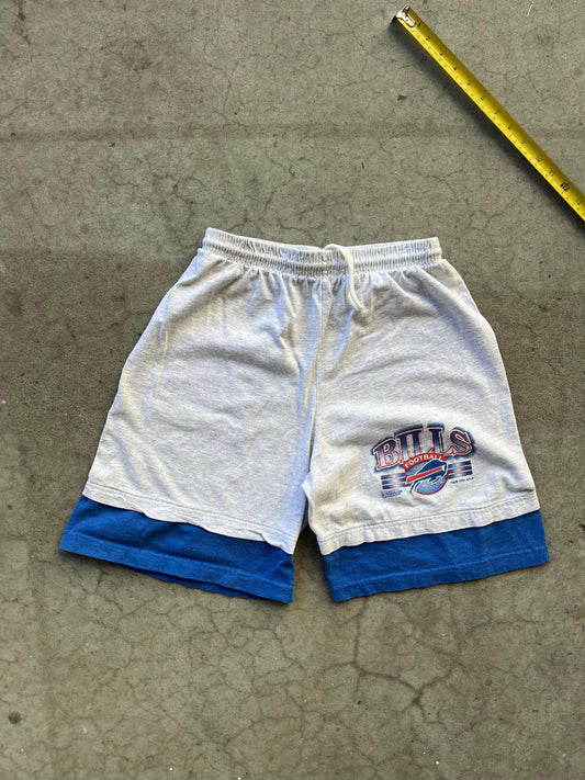 (M) 1994 Trench Buffalo Bills Double Layer Shorts