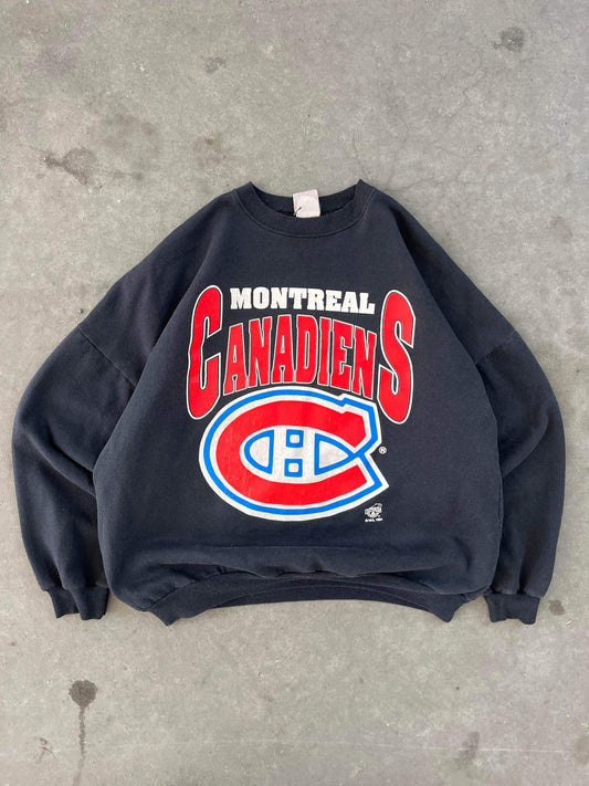 (XL/2X) 1994 Montreal Canadiens NHL Crewneck