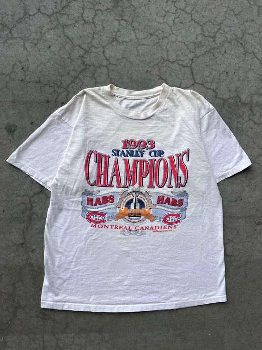 (XL/2X) 1993 Habs Champs Tee