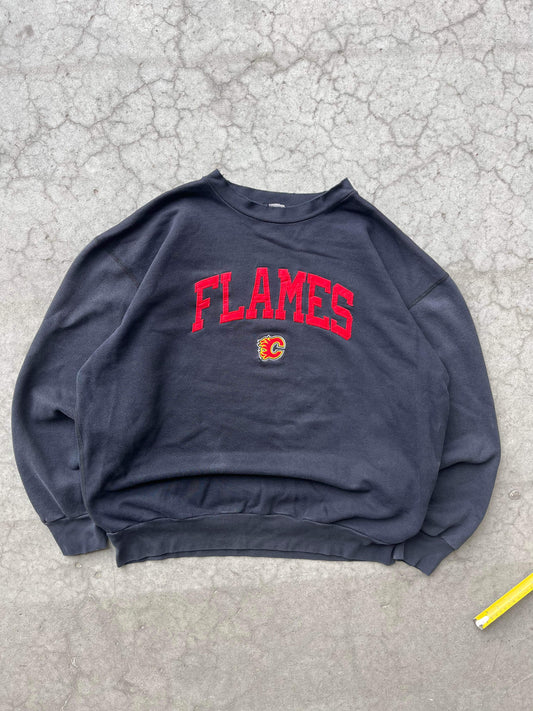 (2X) 90’s Calgary Flames Crewneck