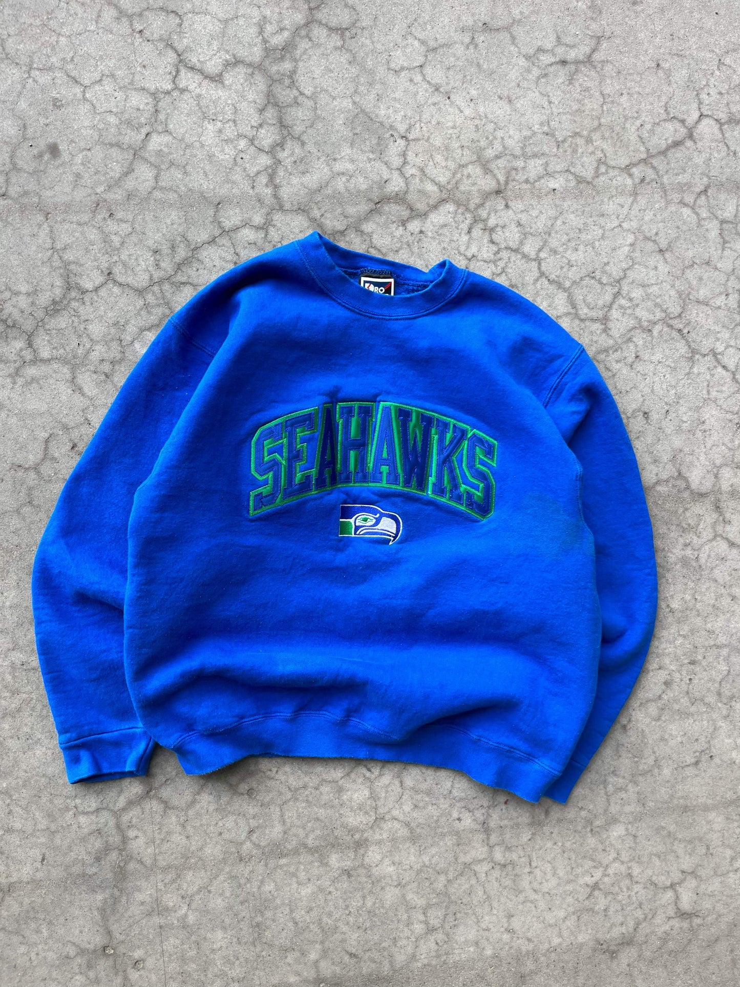 (S) 90’s Pro Player Seattle Seahawks Crewneck