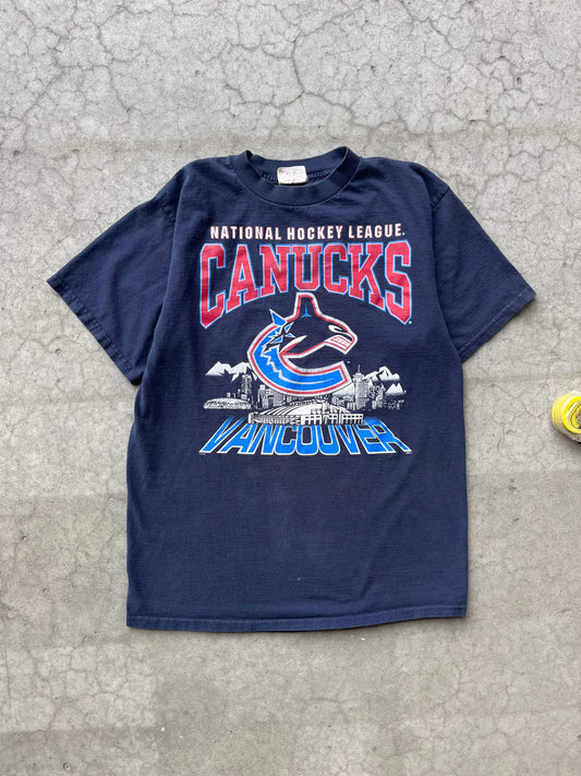 (L) Vintage Vancouver Canucks Tee