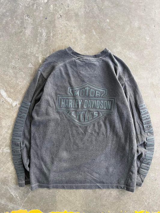 (M/L) Harley Davidson Light Crewneck