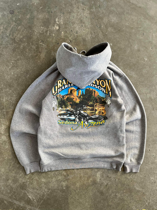 (S/M) Harley Vintage Iron Hoodie