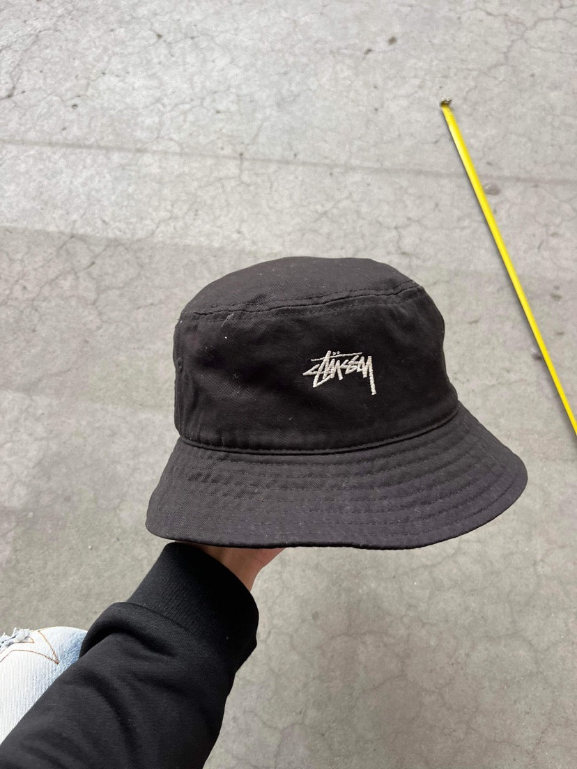 (OS) Stussy Black Bucket Hat