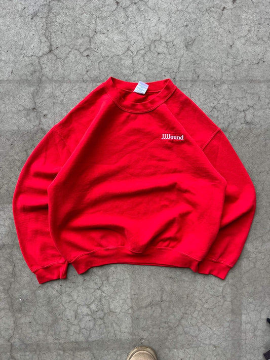 (M) JJJound Employee Exclusive Red Crewneck
