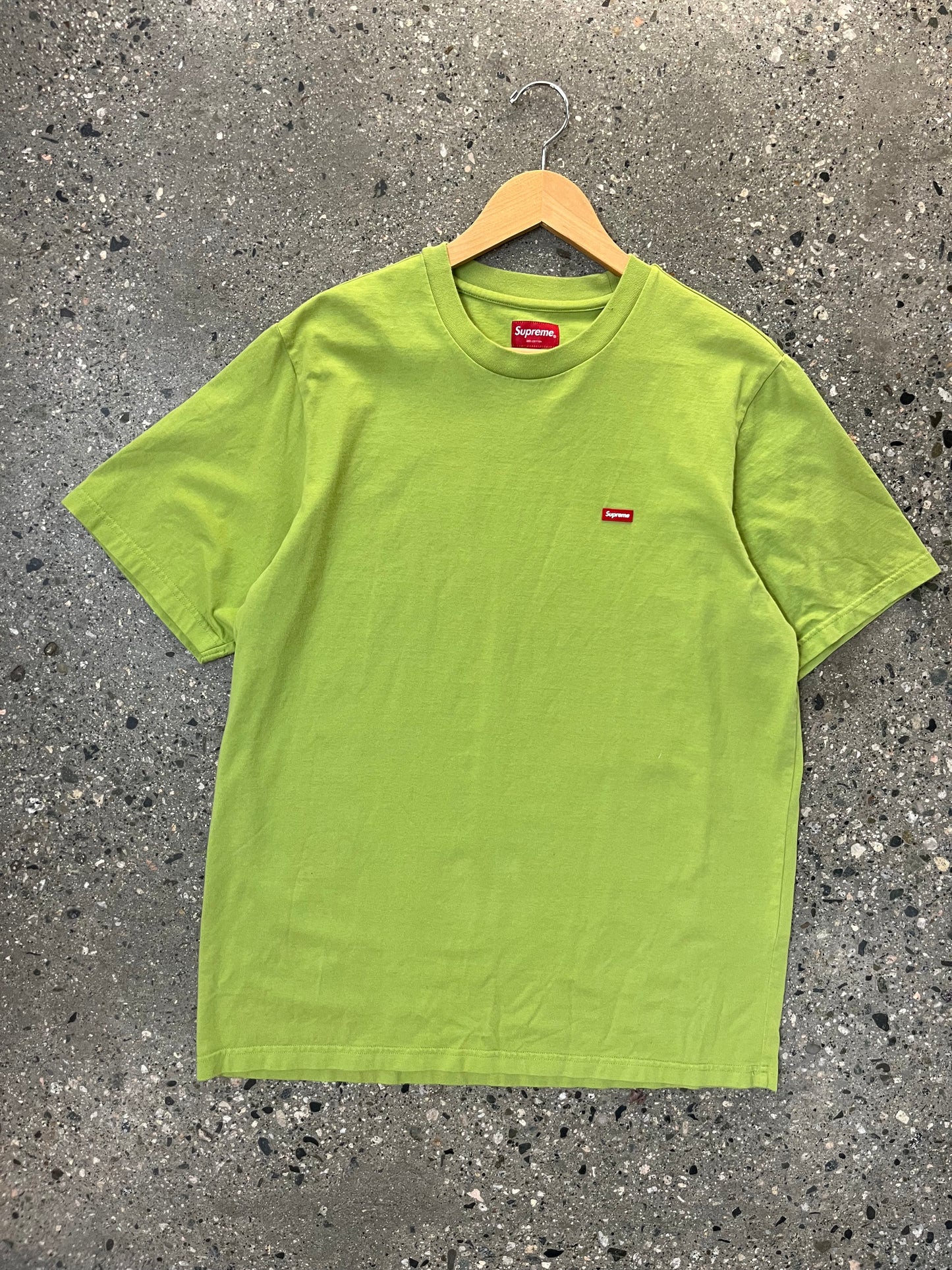 (L) Supreme Box Logo Green Tee