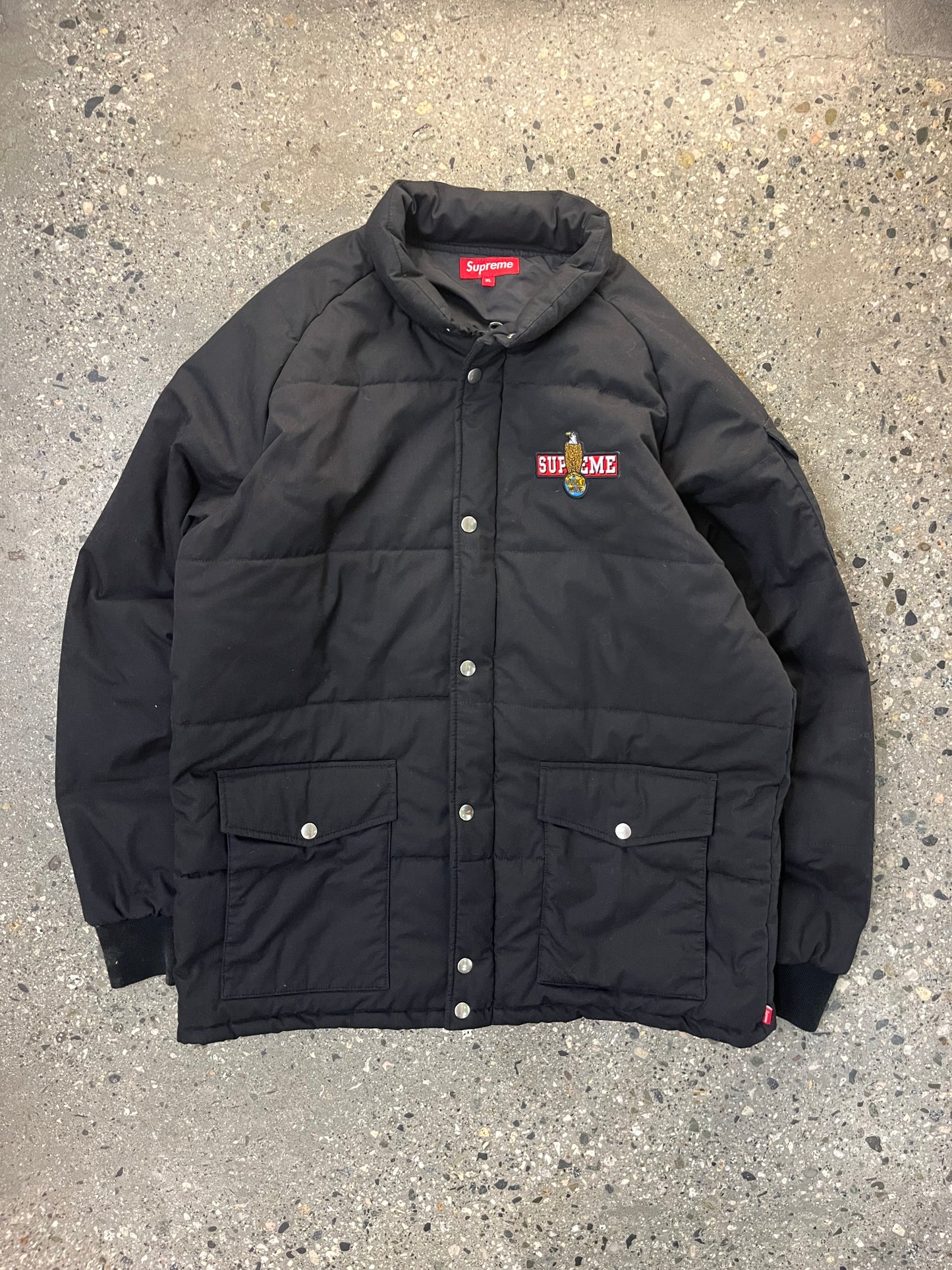 (XL) Supreme World Tour Puffer Jacket