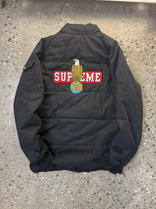 (XL) Supreme World Tour Puffer Jacket